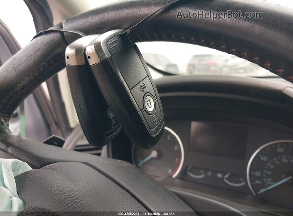 MAJ6P1CL9JC198052 2018 FORD ECOSPORT Gray Widok deski rozdzielczej