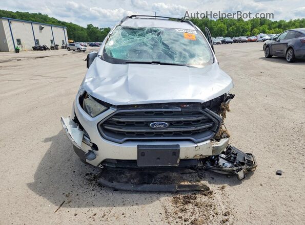 MAJ6P1CL9JC246519 2018 FORD ECOSPORT Silver Front view
