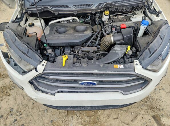 MAJ6P1CLXJC248876 2018 FORD ECOSPORT Белый Вид подкапотного пространства