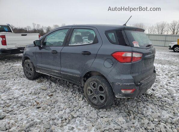 MAJ6P1SL4JC228138 2018 FORD ECOSPORT Gray Rear left