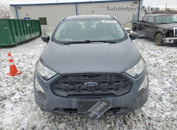 MAJ6P1SL4JC228138 2018 FORD ECOSPORT Gray Front view