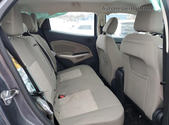 MAJ6P1SL4JC228138 2018 FORD ECOSPORT Gray Rear interior view