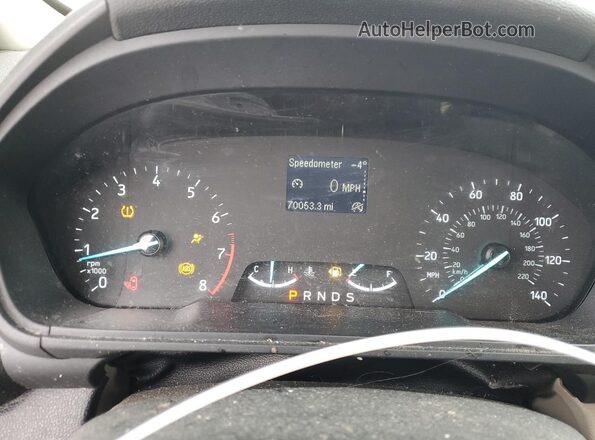 MAJ6P1SL4JC228138 2018 FORD ECOSPORT Gray Instrument cluster view