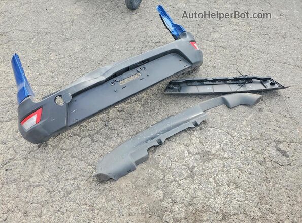 MAJ6P1SL6JC197300 2018 FORD ECOSPORT Blue Engine compartment view