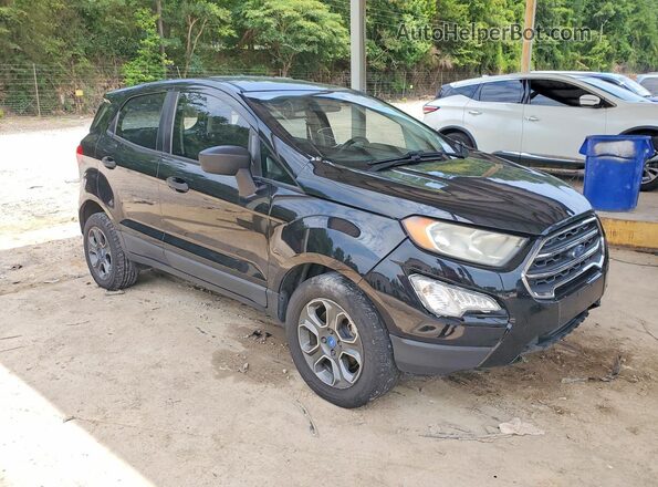 MAJ6P1SL7JC178495 2018 FORD ECOSPORT Black Front right