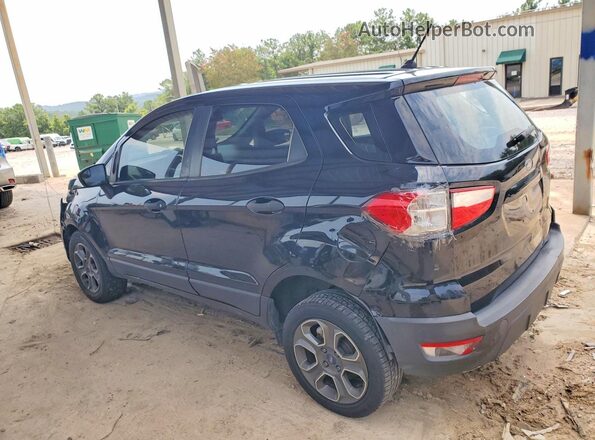 MAJ6P1SL7JC178495 2018 FORD ECOSPORT Black Rear left
