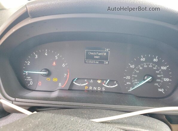 MAJ6P1SL7JC178495 2018 FORD ECOSPORT Black Instrument cluster view