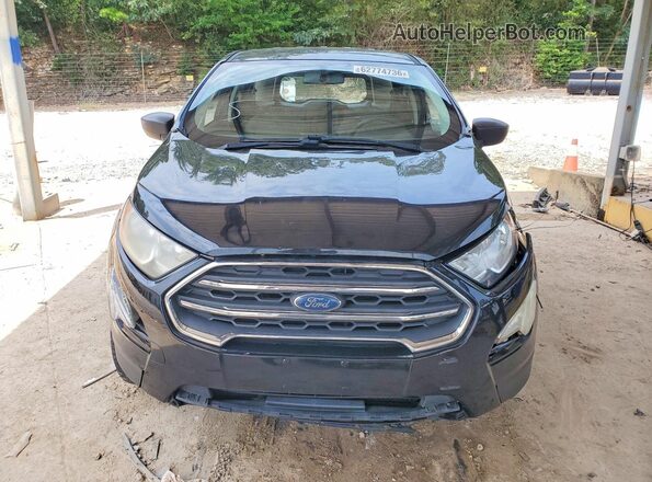 MAJ6P1SL7JC178495 2018 FORD ECOSPORT Black Front view