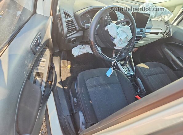 MAJ6P1UL0JC239022 2018 FORD ECOSPORT White Widok deski rozdzielczej