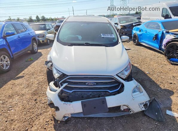 MAJ6P1UL0JC239022 2018 FORD ECOSPORT White Widok z przodu