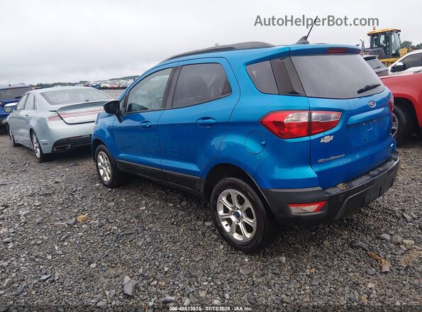 MAJ6P1UL1JC198318 2018 FORD ECOSPORT Blue Trasero izquierdo