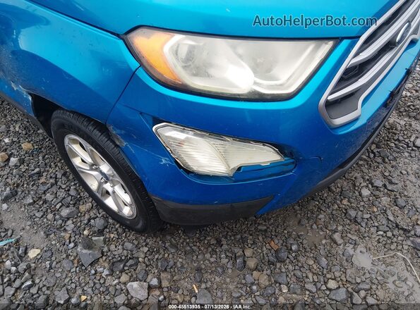 MAJ6P1UL1JC198318 2018 FORD ECOSPORT Blue 