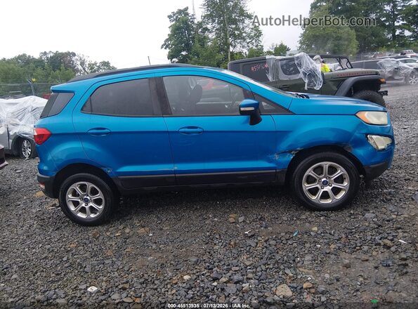 MAJ6P1UL1JC198318 2018 FORD ECOSPORT Blue Vista interior de 360 grados