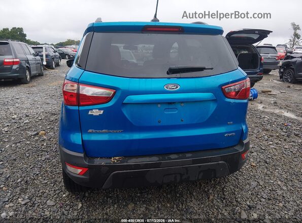 MAJ6P1UL1JC198318 2018 FORD ECOSPORT Blue 