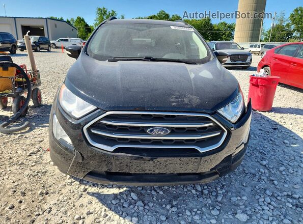 MAJ6P1UL2JC182984 2018 FORD ECOSPORT Черный Вид спереди