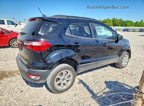 MAJ6P1UL2JC182984 2018 FORD ECOSPORT Черный Задняя правая четверть