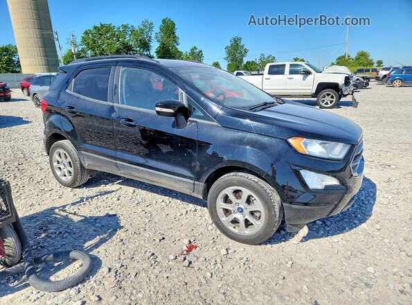 MAJ6P1UL2JC182984 2018 FORD ECOSPORT Черный Передняя правая четверть