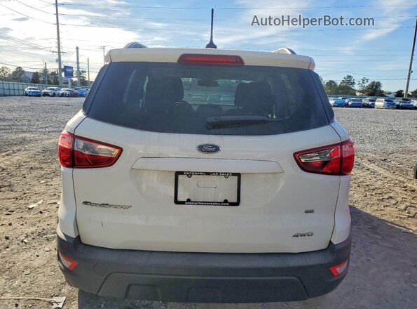 MAJ6P1UL2JC220309 2018 FORD ECOSPORT Белый Вид сзади