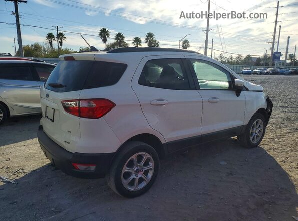 MAJ6P1UL2JC220309 2018 FORD ECOSPORT Белый Задняя правая четверть