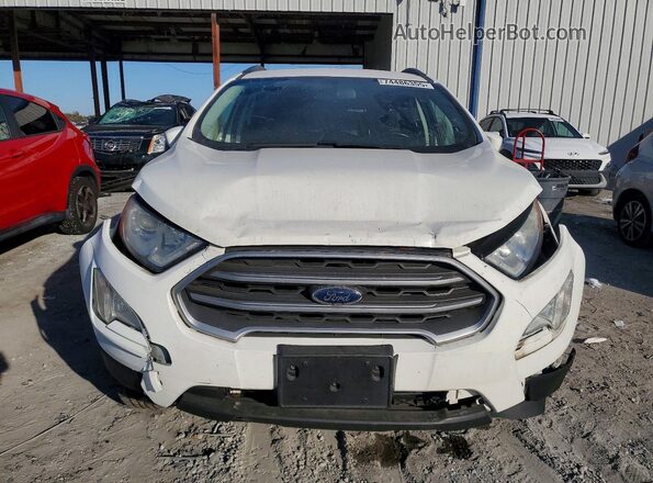 MAJ6P1UL2JC220309 2018 FORD ECOSPORT Белый Вид спереди