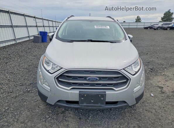 MAJ6P1UL3JC172075 2018 FORD ECOSPORT Silver Vista frontal