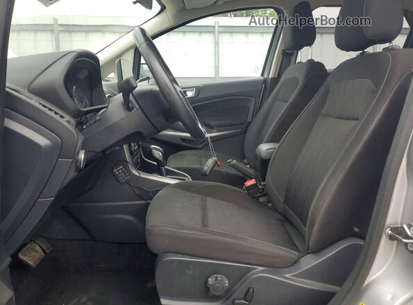 MAJ6P1UL3JC172075 2018 FORD ECOSPORT Silver Vista interior delantera