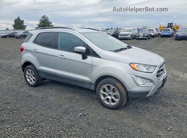 MAJ6P1UL3JC172075 2018 FORD ECOSPORT Silver Delantero derecho