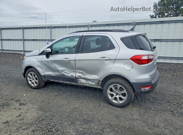 MAJ6P1UL3JC172075 2018 FORD ECOSPORT Silver Trasero izquierdo