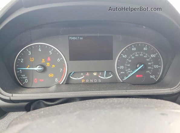 MAJ6P1UL3JC172075 2018 FORD ECOSPORT Silver Vista del cuadro de instrumentos