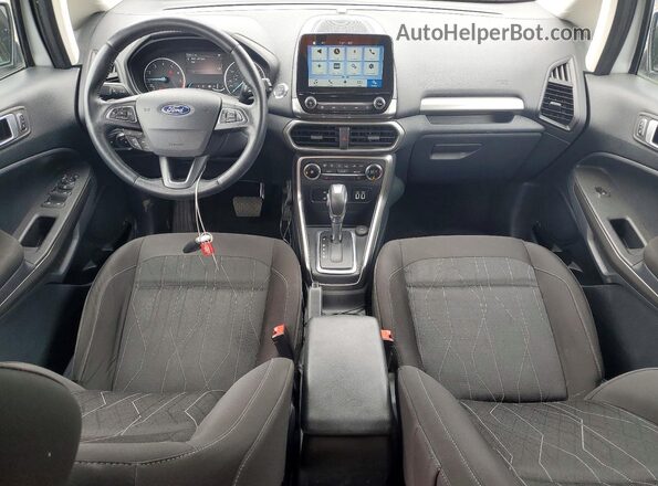 MAJ6P1UL3JC172075 2018 FORD ECOSPORT Silver Vista del salpicadero