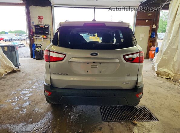MAJ6P1UL3JC172495 2018 FORD ECOSPORT Серебряный Вид сзади