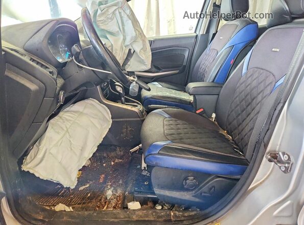 MAJ6P1UL3JC172495 2018 FORD ECOSPORT Серебряный Вид салона спереди