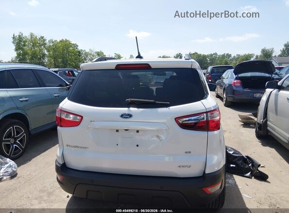 MAJ6P1UL3JC199406 2018 FORD ECOSPORT White 