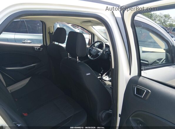 MAJ6P1UL3JC199406 2018 FORD ECOSPORT White Widok naklejki z numerem VIN