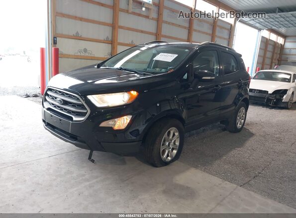 MAJ6P1UL3JC221775 2018 FORD ECOSPORT Black Front view