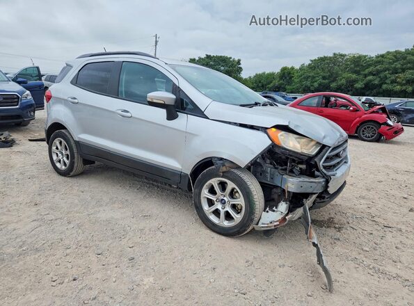 MAJ6P1UL3JC229021 2018 FORD ECOSPORT Серебряный Передняя правая четверть