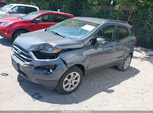 MAJ6P1UL4JC173980 2018 FORD ECOSPORT Gray Przód lewy