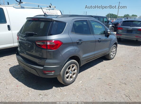 MAJ6P1UL4JC173980 2018 FORD ECOSPORT Gray Tył prawy