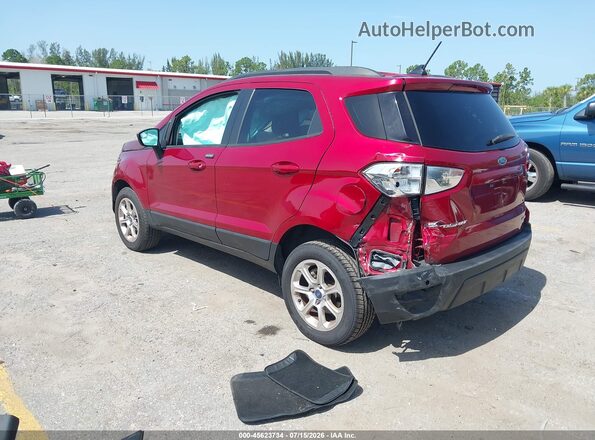MAJ6P1UL4JC183859 2018 FORD ECOSPORT Red Tył lewy