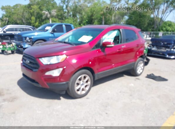 MAJ6P1UL4JC183859 2018 FORD ECOSPORT Red Przód lewy
