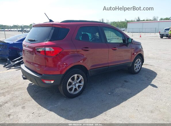 MAJ6P1UL4JC183859 2018 FORD ECOSPORT Red Tył prawy