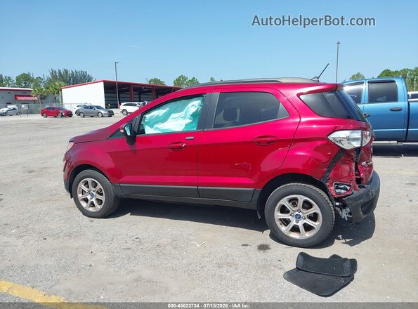 MAJ6P1UL4JC183859 2018 FORD ECOSPORT Red Widok wnętrza 360 stopni