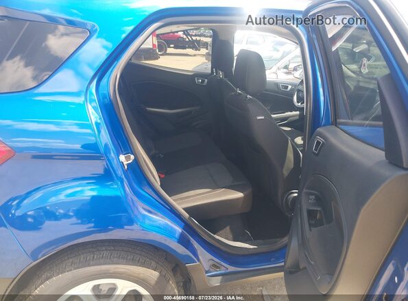 MAJ6P1UL4JC186096 2018 FORD ECOSPORT Blue Vista de la etiqueta del VIN