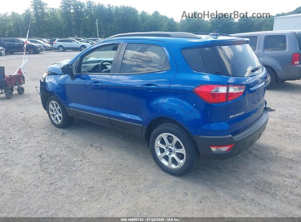 MAJ6P1UL4JC186096 2018 FORD ECOSPORT Blue Trasero izquierdo