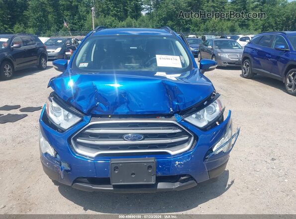 MAJ6P1UL4JC186096 2018 FORD ECOSPORT Blue Vista frontal