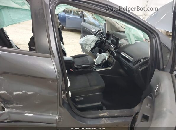 MAJ6P1UL5JC174037 2018 FORD ECOSPORT Gray Вид салону спереду