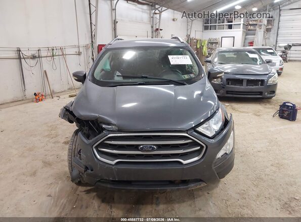 MAJ6P1UL5JC174037 2018 FORD ECOSPORT Gray Вид щитка приладів