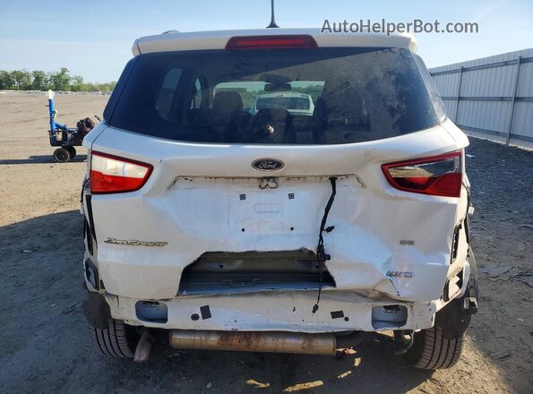 MAJ6P1UL5JC200698 2018 FORD ECOSPORT White Rear view