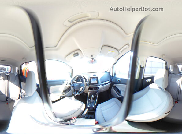 MAJ6P1UL5JC200698 2018 FORD ECOSPORT White 360 interior view