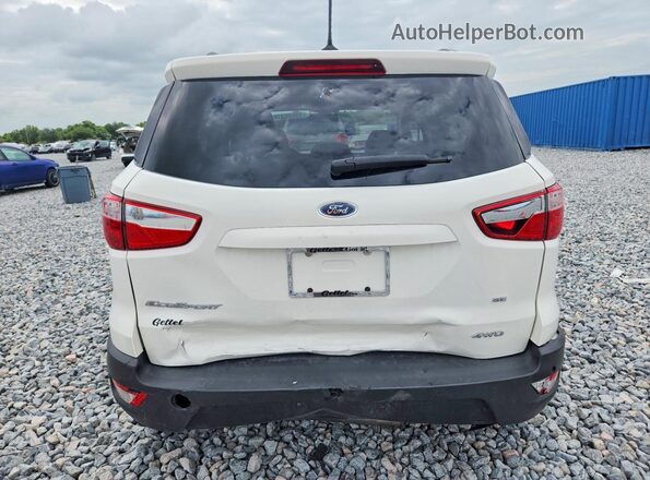 MAJ6P1UL5JC222068 2018 FORD ECOSPORT White Հետևի տեսք